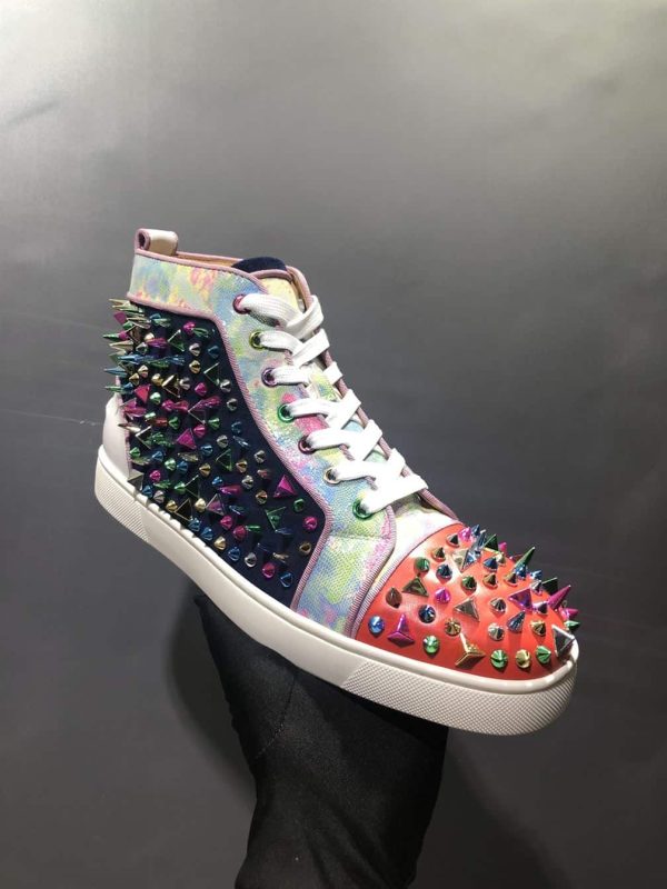 CHRISTIAN LOUBOUTIN HIGH TOP SNEAKER  – CL108 - Image 4