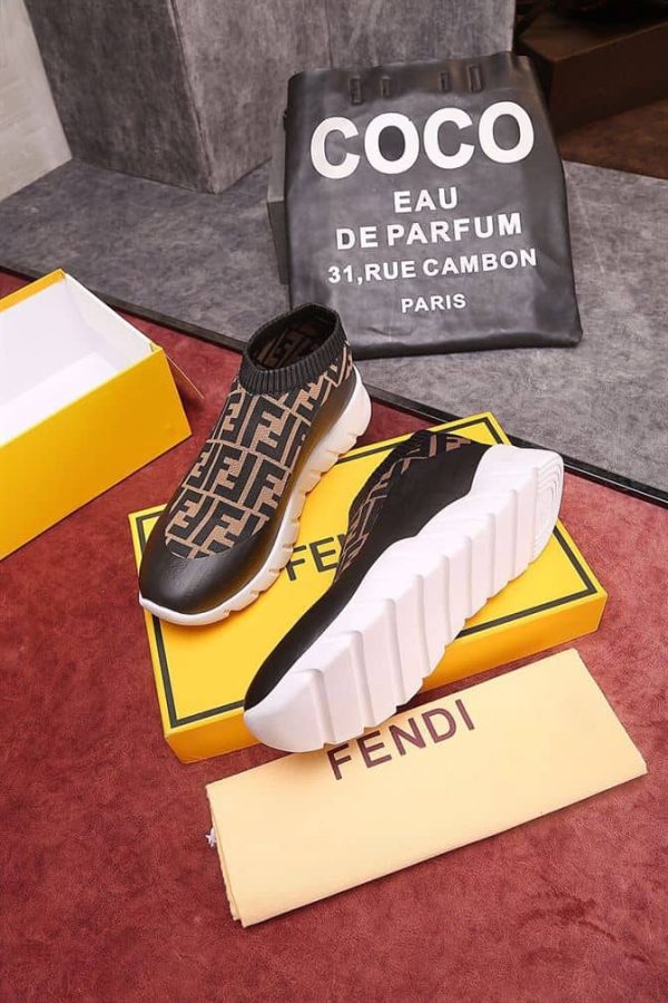 Fendi Tech Fabric Low-Tops – FD002 - Image 6