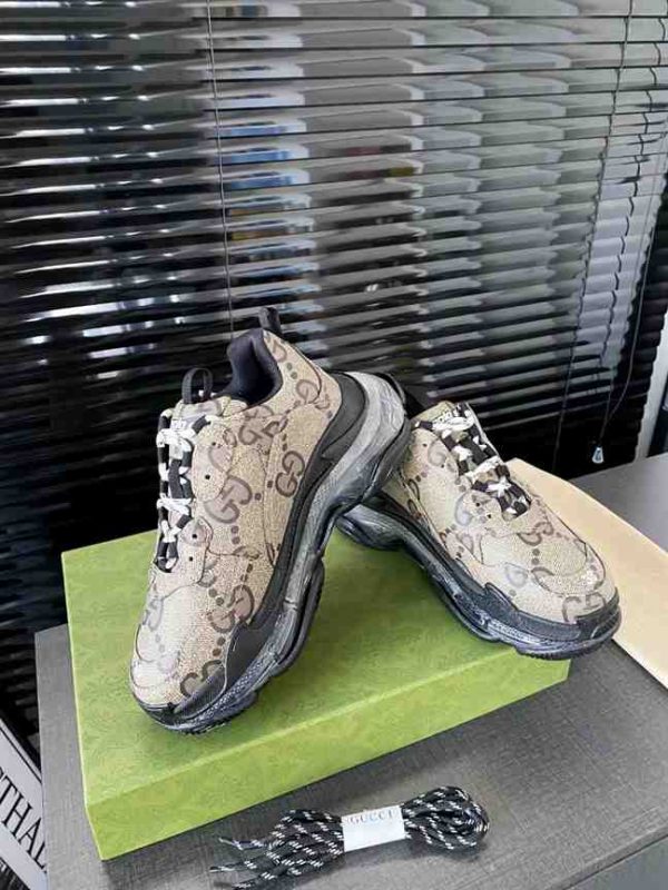 GUCCI x BALENCIAGA TRIPLE S TRAINERS – GG102 - Image 8