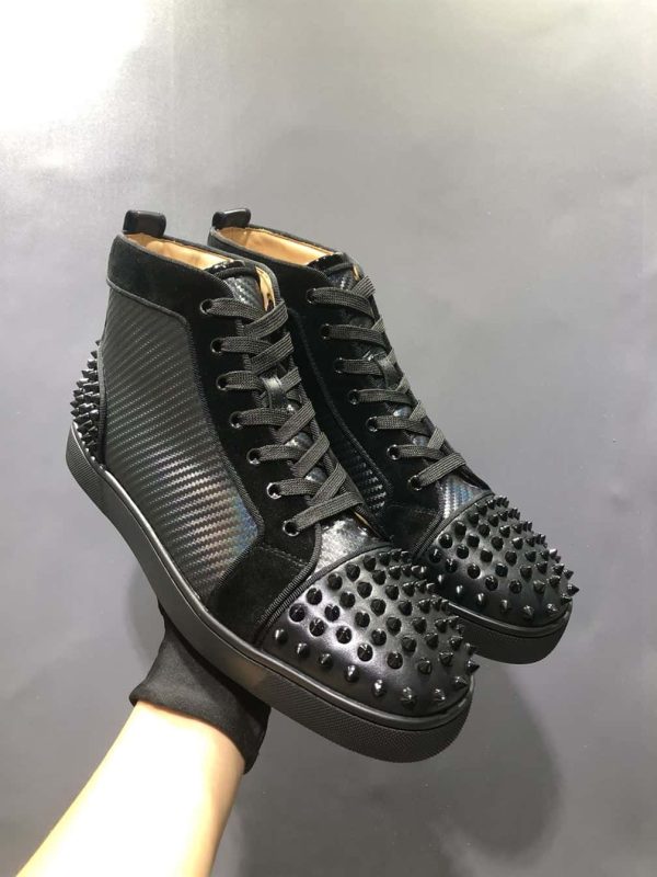 CHRISTIAN LOUBOUTIN HIGH TOP SNEAKER – CL95 - Image 5