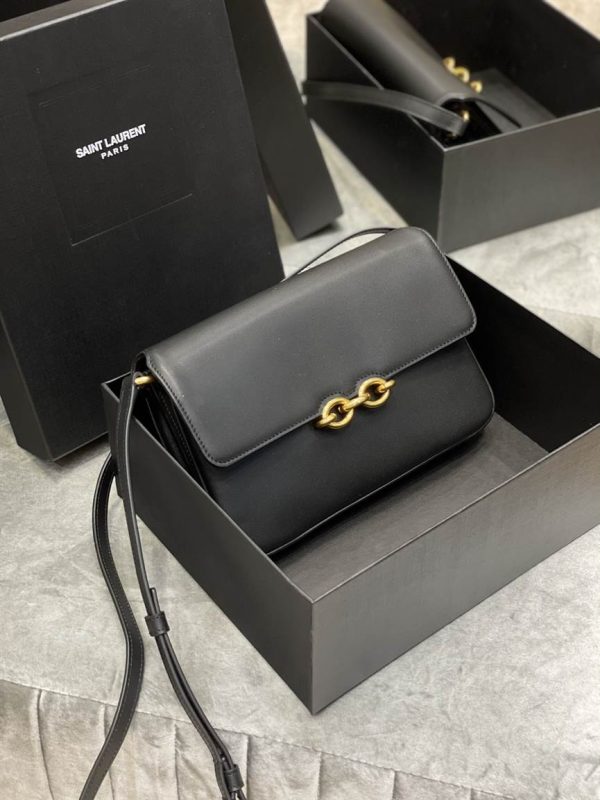 LE MAILLON SATCHEL IN SMOOTH LEATHER – WBY09 - Image 2