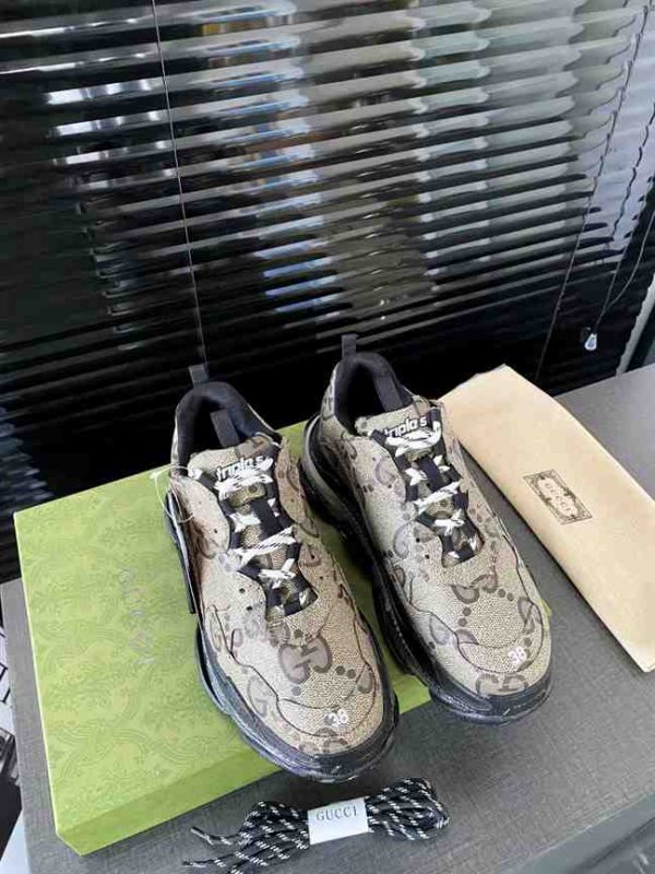 GUCCI x BALENCIAGA TRIPLE S TRAINERS – GG102 - Image 2