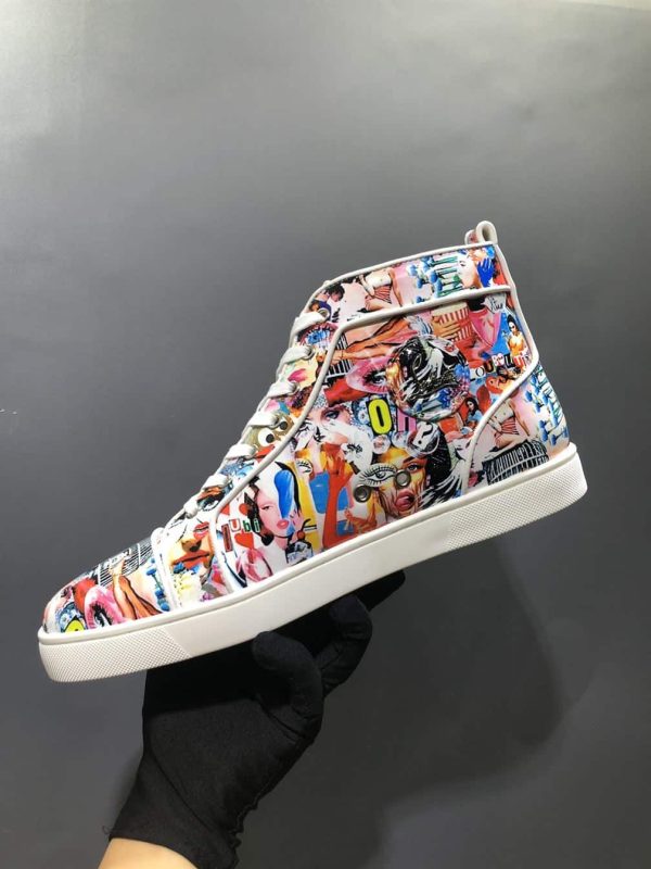 CHRISTIAN LOUBOUTIN HIGH TOP SNEAKER  – CL112 - Image 6