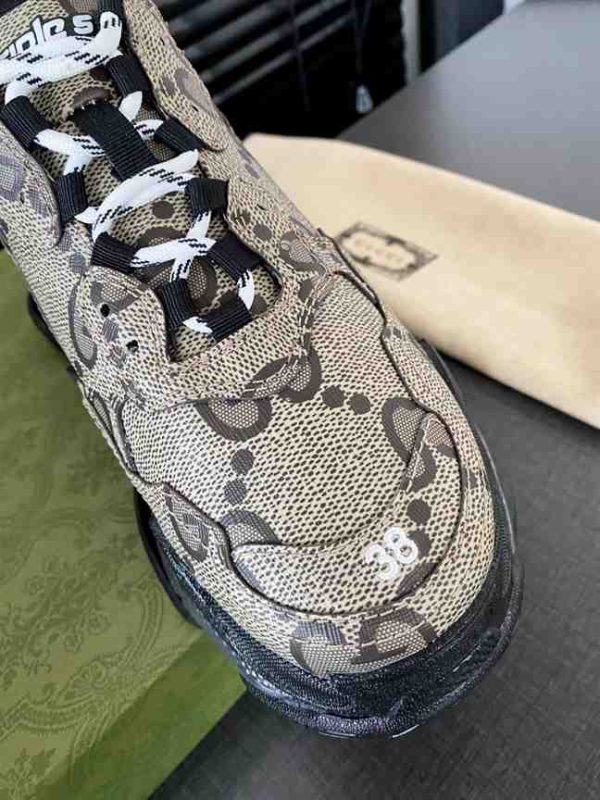 GUCCI x BALENCIAGA TRIPLE S TRAINERS – GG102 - Image 3