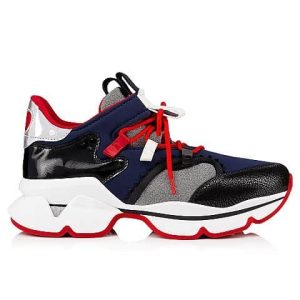 CHRISTIAN LOUBOUTIN RED- RUNNER SNEAKER – CL57