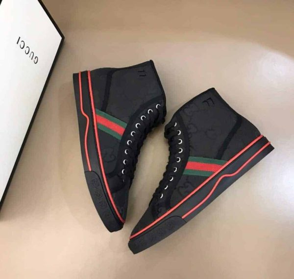 BLACK GUCCI OFF THE GRID HIGH TOP SNEAKER – GC141 - Image 8