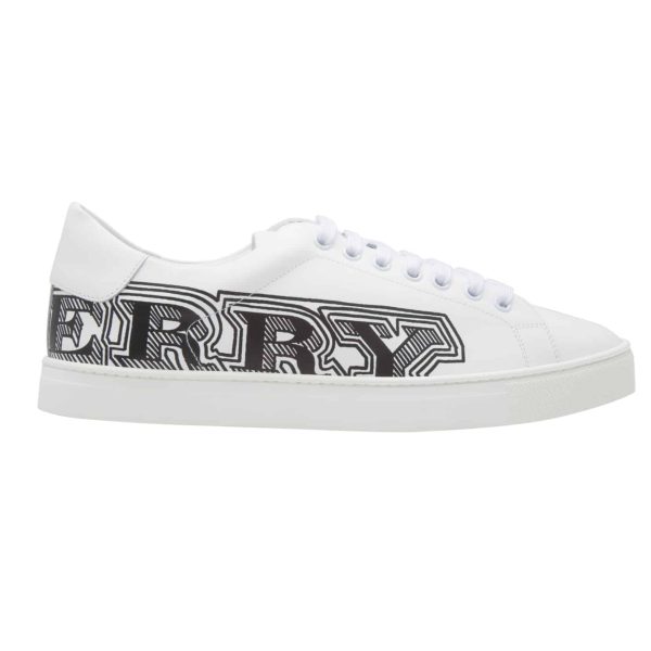 BURBERRY LEATHER SNEAKERS – BBR8