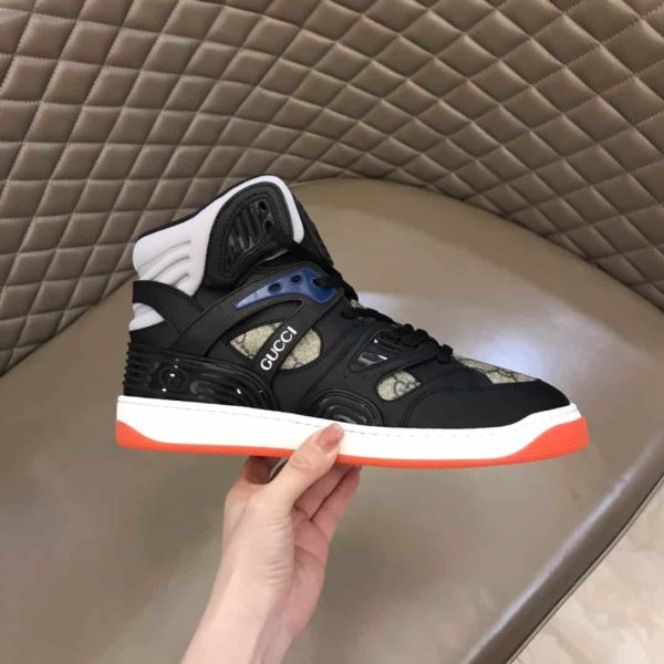 Gucci Basket black high-top sneakers – GC161 - Image 7