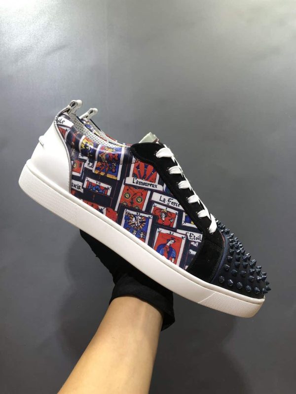 CHRISTIAN LOUBOUTIN LOW TOP SNEAKER  – CL91 - Image 3