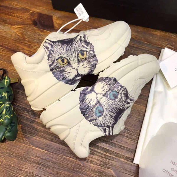 GUCCI RHYTON SNEAKER WITH MYSTIC CAT - Image 3
