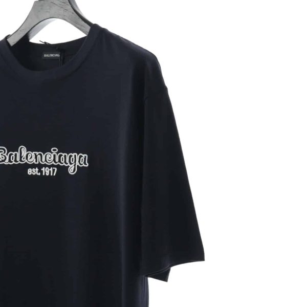BALENCIAGA CHEST LOGO SHORT SLEEVE T SHIRT - Image 3