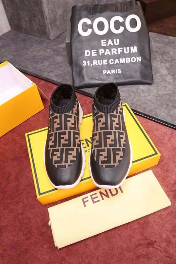 Fendi Tech Fabric Low-Tops – FD002 - Image 9