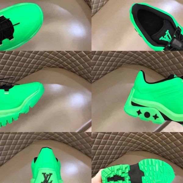 LOUIS VUITTON MILLENIUM SNEAKERS IN GREEN – LSVT131 - Image 5