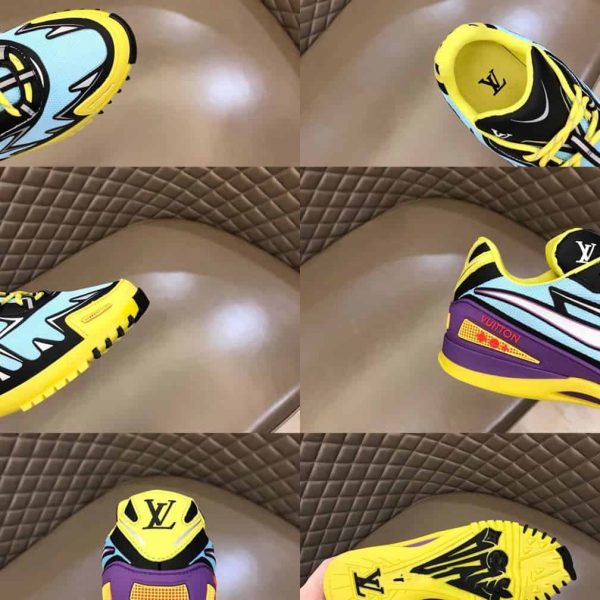 Louis Vuitton Sprint Sneakers In Yellow – LSVT118 - Image 3
