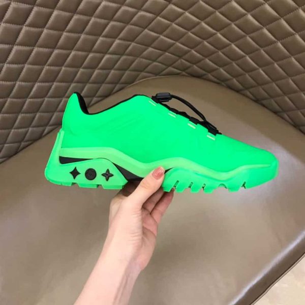 LOUIS VUITTON MILLENIUM SNEAKERS IN GREEN – LSVT131 - Image 2
