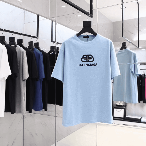 BALENCIAGA BB LOGO T-SHIRT – BB35 - Image 2