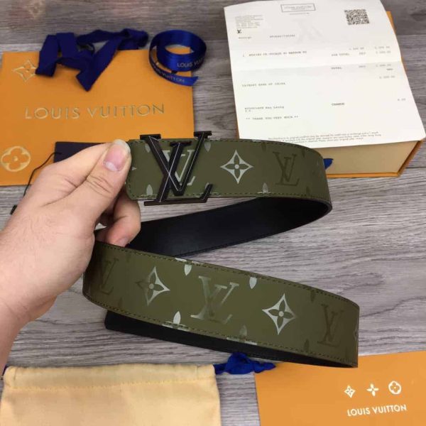 LOUIS VUITTON LV PYRAMIDE 40MM REVERSIBLE BELT – B114 - Image 7