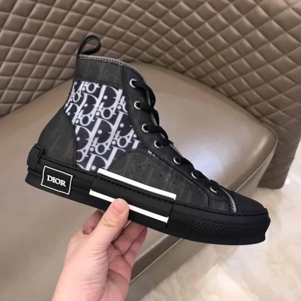 “B23” HIGH-TOP DIOR OBLIQUE SNEAKER – CD13 - Image 2