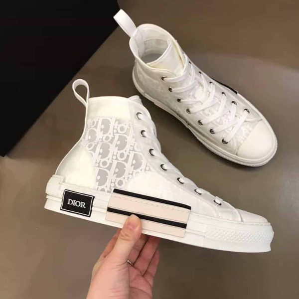 DIOR LIMITED EDITION “B23” HIGH-TOP DIOR OBLIQUE SNEAKER- CD15 - Image 2