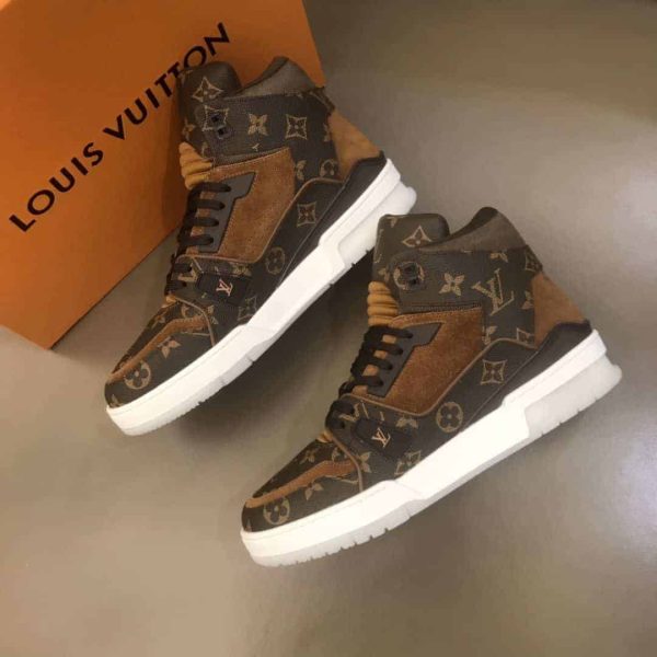 LOUIS VUITTON HIGH TOP TRAINER SNEAKER – LSVT101 - Image 2