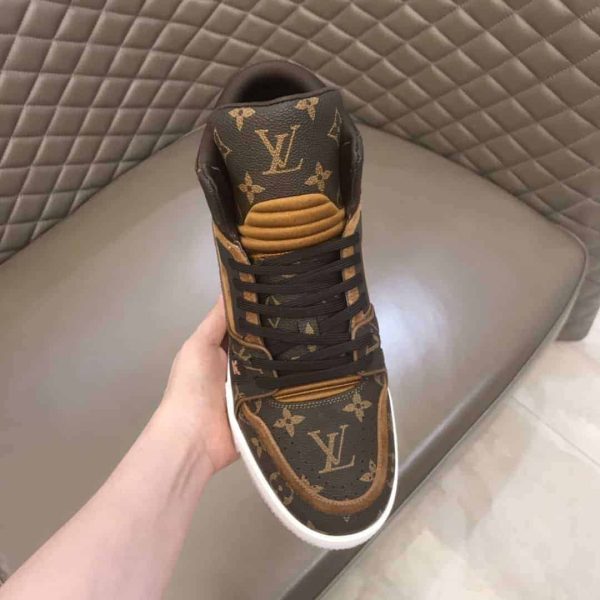 LOUIS VUITTON HIGH TOP TRAINER SNEAKER – LSVT101 - Image 6