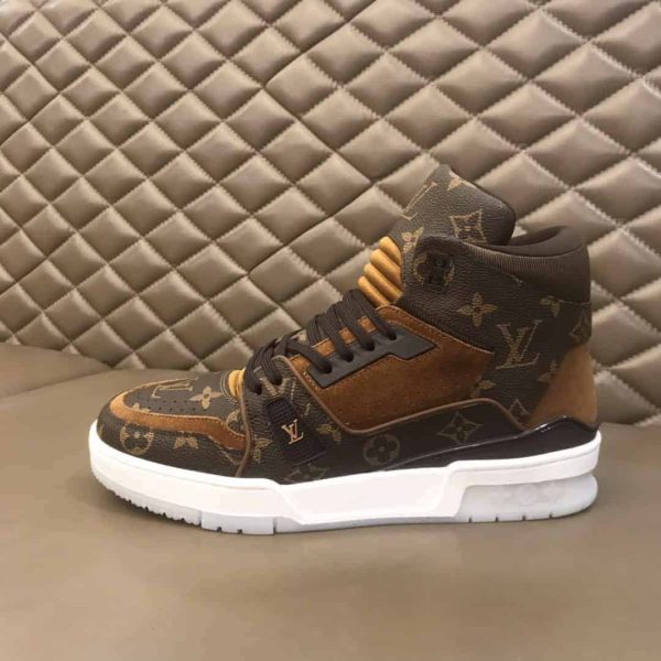 LOUIS VUITTON HIGH TOP TRAINER SNEAKER – LSVT101 - Image 5