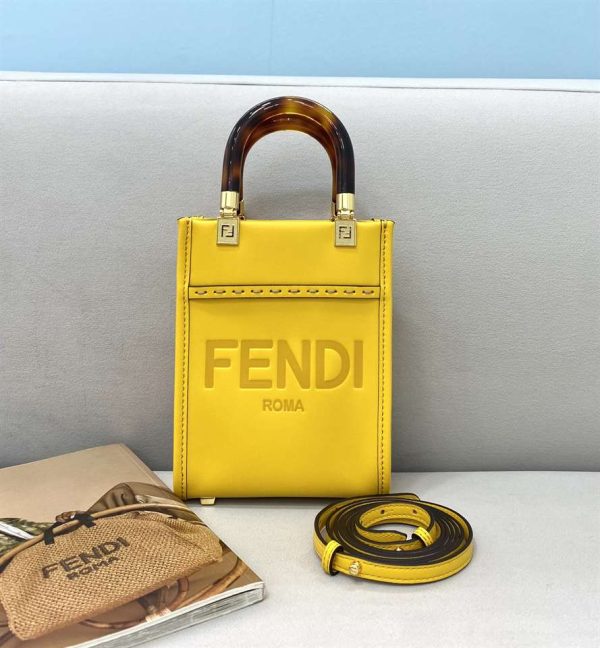 FENDI MINI SUNSHINE SHOPPER – WFB010 - Image 6