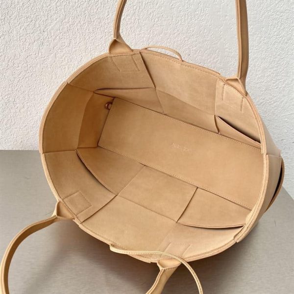 BOTTEGA VENETA WOMEN’S ARCO TOTE IN ALMOND – WBV31 - Image 7