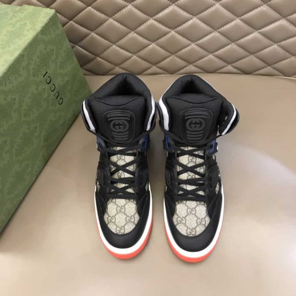 Gucci Basket black high-top sneakers – GC161 - Image 5