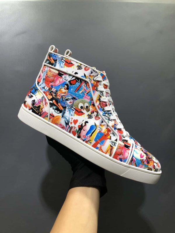 CHRISTIAN LOUBOUTIN HIGH TOP SNEAKER  – CL112 - Image 4