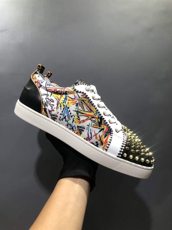 CHRISTIAN LOUBOUTIN LOW TOP SNEAKER   – CL113 - Image 2