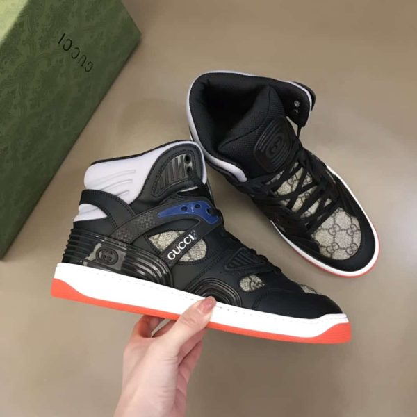 Gucci Basket black high-top sneakers – GC161 - Image 2