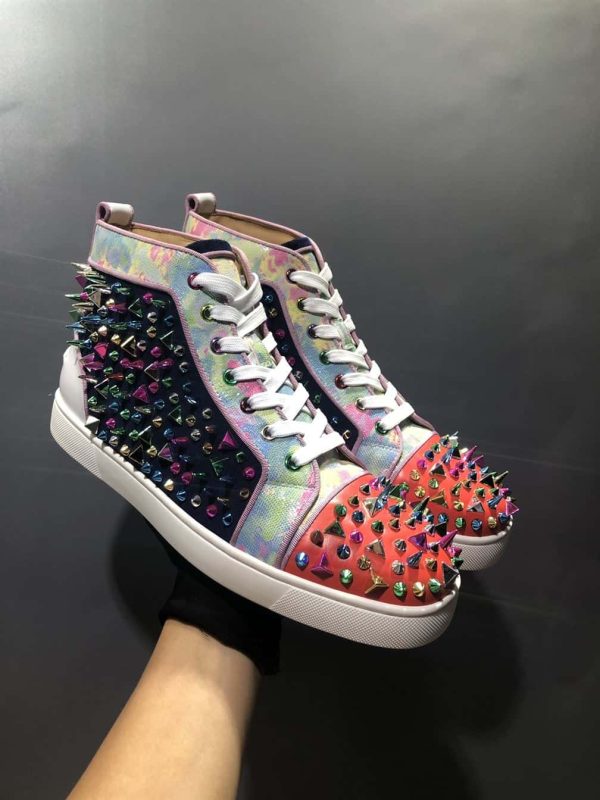 CHRISTIAN LOUBOUTIN HIGH TOP SNEAKER  – CL108 - Image 6