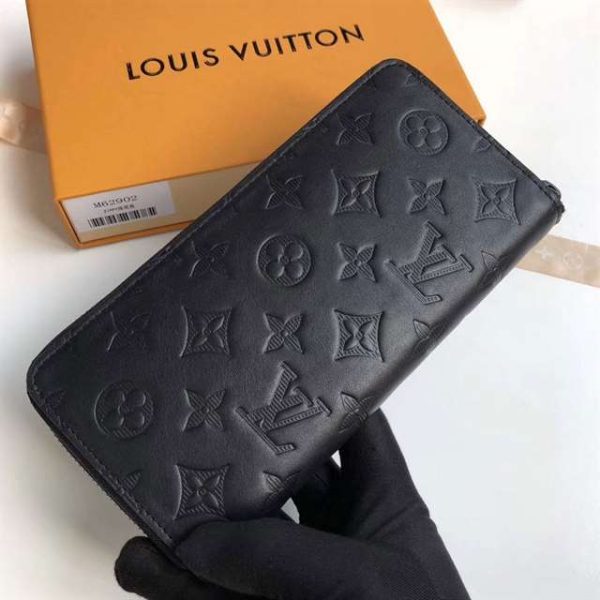 Louis Vuitton Zippy Wallet Vertical Monogram Shadow Leather M62902 – WWE068 - Image 2