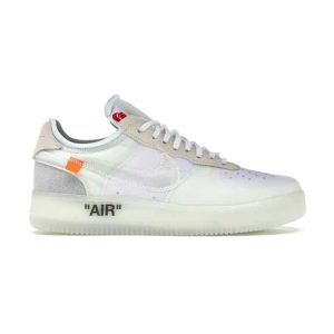 OFF WHITE X NIKE AIR FORCE 1 LOW VIRGIL ABLOH THE TEN OG SNEAKERS – NK60