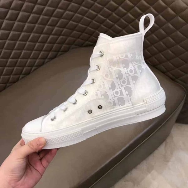 DIOR LIMITED EDITION “B23” HIGH-TOP DIOR OBLIQUE SNEAKER- CD15 - Image 8
