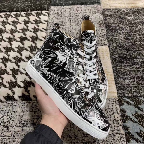 CHRISTIAN LOUBOUTIN HIGH TOP SNEAKER – CL30 - Image 8