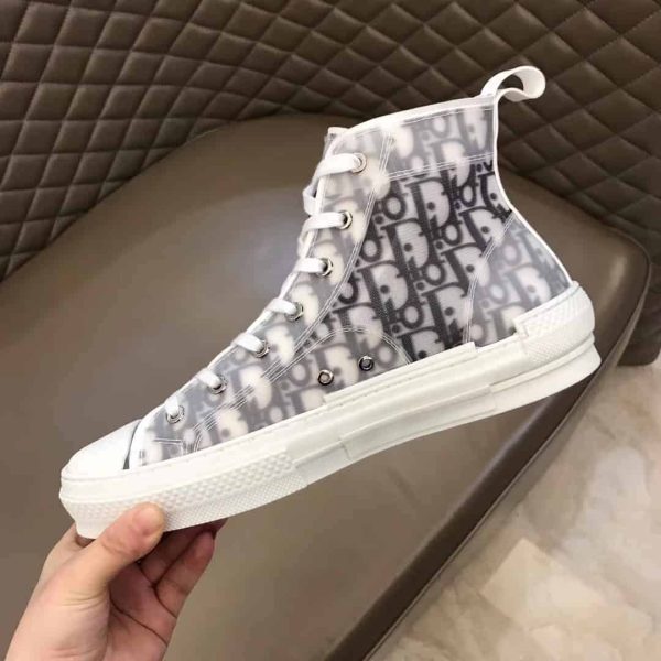 DIOR “B23” HIGH-TOP DIOR OBLIQUE SNEAKER – CD014 - Image 8