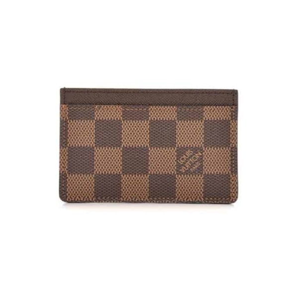 M61733 Louis Vuitton Card Holder Damier Ebene In Toile Canvas – WWE050