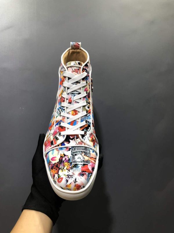 CHRISTIAN LOUBOUTIN HIGH TOP SNEAKER  – CL112 - Image 3