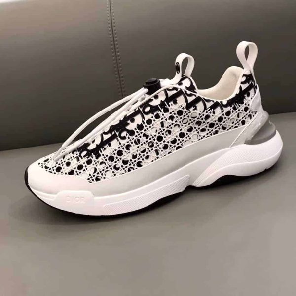 DIOR B24 CANNAGE MOTIF BLACK SNEAKER – CD021 - Image 5