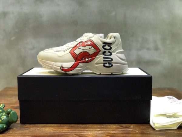 GUCCI RHYTON SNEAKER WITH MOUTH PRINT- GC056 - Image 3