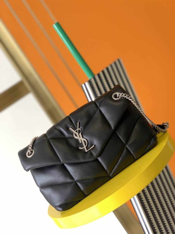 PUFFER SMALL BAG IN QUILTED LAMBSKIN – WBY04 - Image 2