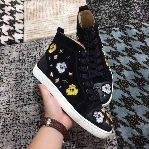 CHRISTIAN LOUBOUTIN HIGH TOP SNEAKER – CL49 - Image 7