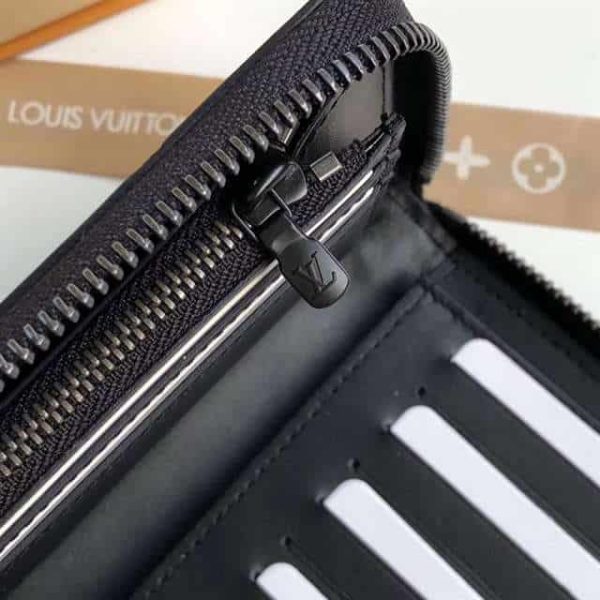 Louis Vuitton Zippy Wallet Vertical Monogram Shadow Leather M62902 – WWE068 - Image 4
