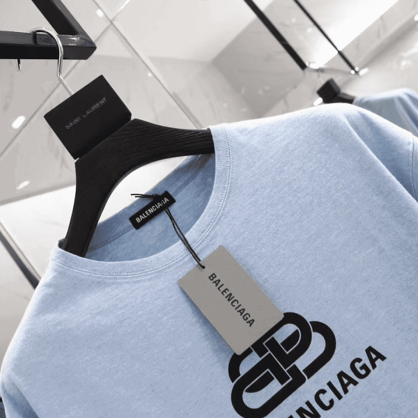 BALENCIAGA BB LOGO T-SHIRT – BB35 - Image 7