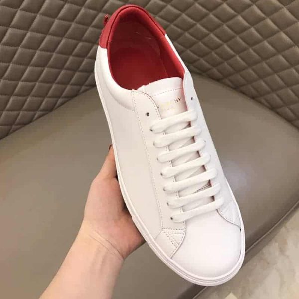 GIVENCHY WHITE URBAN LEATHER SNEAKERS – GVC27 - Image 7