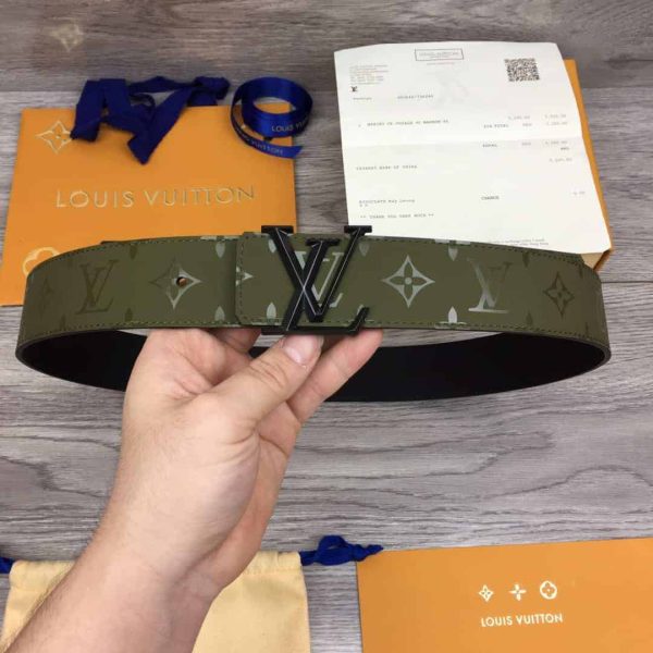 LOUIS VUITTON LV PYRAMIDE 40MM REVERSIBLE BELT – B114 - Image 8