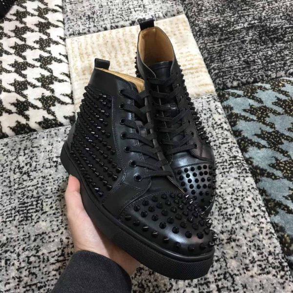 CHRISTIAN LOUBOUTIN HIGH TOP SNEAKER – CL13 - Image 7