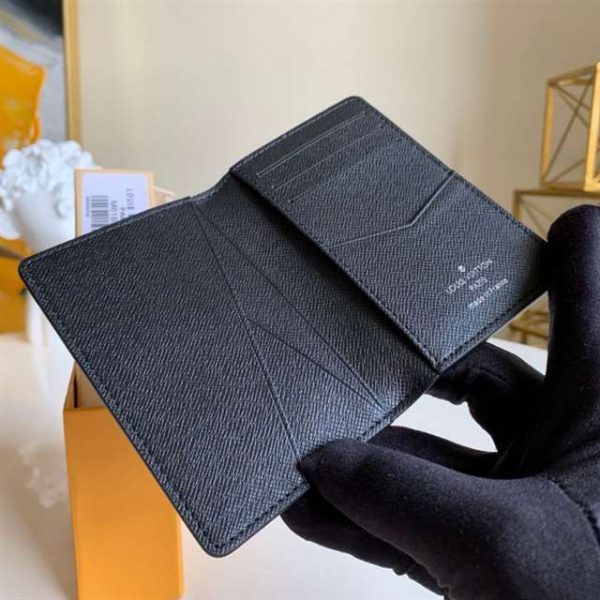 Louis Vuitton Pocket Organizer Monogram Eclipse Canvas M61696 – WWE045 - Image 4